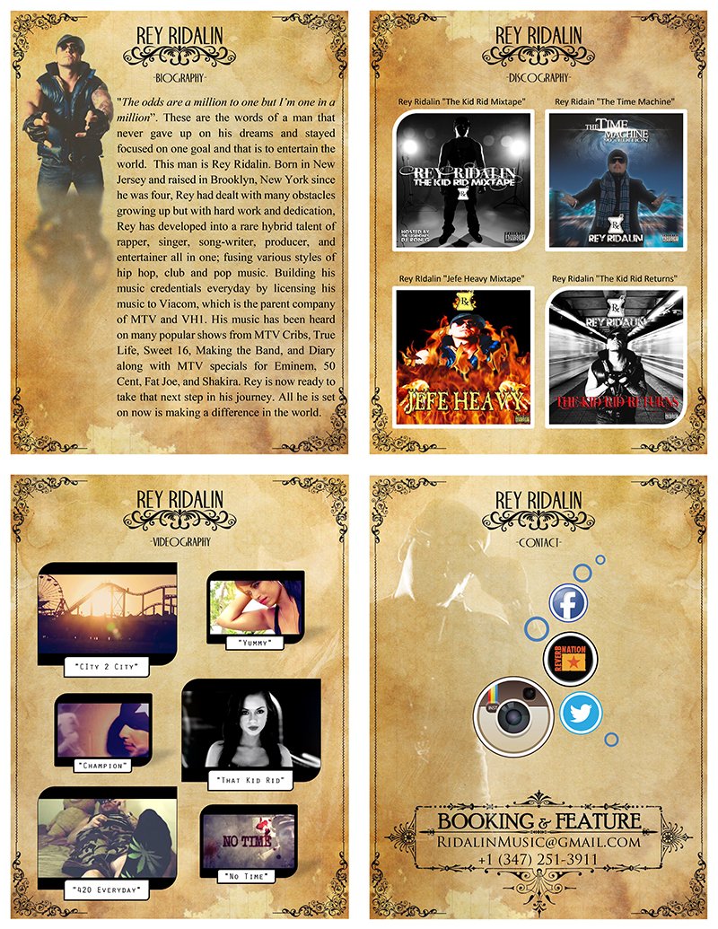 electronic press kit design services